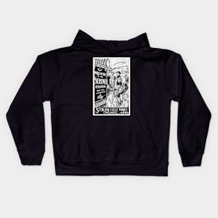 Vintage Stirling Cycles Illustration Kids Hoodie